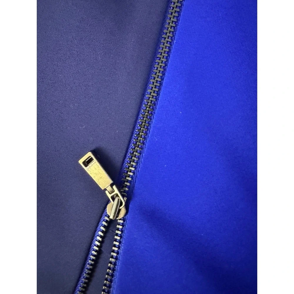 Karen Millen Color Block Dress‎ – Cobalt Blue & Navy - UK12/US8 - Picture 3 of 6